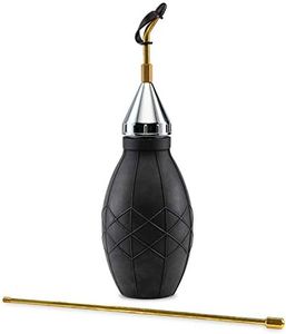 Ivation Bulb Duster Insecticide Sprayer – Handheld, 12" Extendable Applicator for Pesticides, Diatomaceous Earth & Other Home Powder Applications – Non-Toxic, All-Natural Bugs & Pest Control – Large