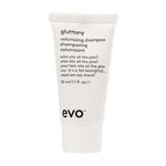 evo Gluttony Volumising Shampoo - Volumizing Shampoo For All Types Of Hair - Adds Lift, Body Shine, Strength & Elasticity - Travel Size, 30ml / 1.01fl.oz