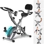 VANNECT Exercise Bike Folding, 16-L