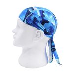 Geminimall Sports Headwear Quickly Dry Sun UV Protection Cycling Bandana Running Beanie Bike Motorcycle Skull Cap Under Helmet for Men and Women TJ-MC-10