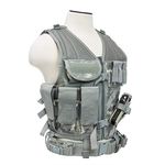 VISM by NcStar Tactical Vest/Digital Camo Acu ,adjustable small/medium (CTV2916D)