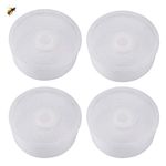 BEEXTM 4 Pcs Rapid Bee Feeder Beehive Entrance Feeder Hive Top Bee Feeder Round Feeder Honeybee Hive Feeder Water Or Sugar Syrup Feeding Equipt Bee Drinking Beekeeping