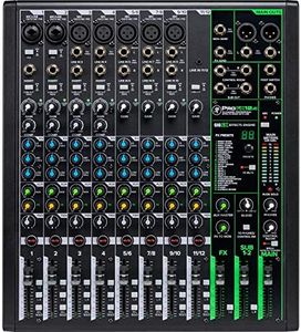 Mackie ProFX12v3 12-channel Mixer with USB and Effects