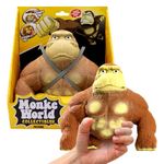 MonkeWorld 2023 Original Trending Stretchy Monkey Toy Squishy Kids Adult Stress Relief Toys Anxiety TikTok Gift Idea Viral Tiktok Made Me Buy It Splat Maxi Kong Stretch Gorilla Funny