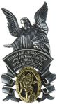 Cathedral Art KVC165 Auto Visor Clip, St. Michael/Guardian Angel, 2-3/8-Inch