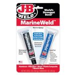 J-B Weld 8272UK MarineWeld Tubes 57g (2oz),Grey