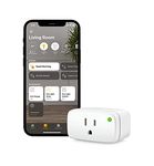 Eve Energy (HomeKit) - Smart Plug & Power Meter with Built-in Schedules, Voice Control, no Bridge Needed, Apple HomeKit, Bluetooth, Thread