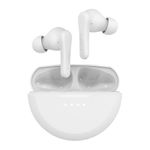 Belkin SoundForm Rhythm True Wireless Earbuds with Built-in Microphone, USB-C Fast Charging, 28H Battery Life, IPX5 Water Resistance - Bluetooth Earbuds for iPhone, iPad, Galaxy, Pixel & More - White