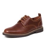 Deer Stags Boy's Gabe Oxford, Redwood/Dark Brown - Zander, 13.5 Little Kid