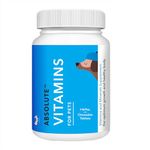 Drools Absolute Dog Supplement Tablets 400g, 110 Pieces Jar | Vitamin Flavour | Supports Growth | Maintains Healthy Body Condition | Speedy Recovery from Disease