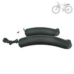 Fat Bike Fenders Bicycle Tire Front/Rear Fenders Set for 20''×4.0 and 26''×4.0 Wide Tire Bicycles/Electric Bicycles