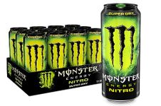 Monster Nitro Super Dry Energy Drink 500ml (Pack Of 12)