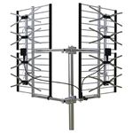 iMeGA Best Antenna Best 90D 360^ Adjustable Multidirectional Super 8 Bay HDTV Antenna