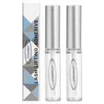 Lomansa Lash Lift Glue 2pcs, Eyelash Lifting Adhesive Perming Rod Strong Fix Glue for Lashes and Brows Curl