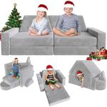 YEFU 15pcs Modular Kids Play Couch,