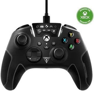 Turtle Beach Recon Controller Wired Game Controller Officially Licensed for Xbox Series X, Xbox Series S, Xbox One & Windows - Audio Enhancements, Remappable Buttons, Superhuman Hearing – Black