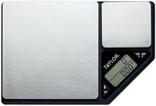 Taylor Dual Platform Digital Kitchen Scale, 5 kg/500 g Capacity