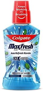 Colgate Plax Antibacterial Mouthwash, 24/7 Fresh Breath - 250ml, (Pepper Mint)