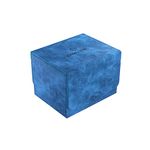 GameGenic Deck Box – Sidekick XL - 100CT – Durable and Sturdy TCG, OCG, CCG Card Storage – Compatible with Pokemon, Yugioh, Commander, and MTG Magic: The Gathering Cards - Blue