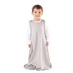 Woolino Toddler Sleeping Bag - 4 Season Merino Wool Wearable Blanket 2-4 Yrs Earth