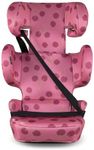 Cosatto Ninja i-Go Foldable ISOFIX Car Seat | Portable Travel Car Booster Seat | 4-12 Years | Side Impact Protection, Bag, 12 Headrest Positions, Ultra-Compact & Lightweight | Group 2/3 (Cherry Pie)