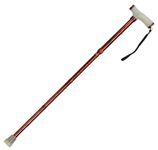 Drive Devilbiss Glow and Go Folding Walking Stick with Silicone Grip in Copper