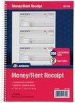 Adams Money and Rent Receipt Book, 