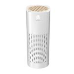 IMUNSEN M-003W True HEPA 13 Filter Air Purifier for Car, Desk, and Office with Carbon Deodorization Filter, 4-Stage Filtration, Smoke, Odors, Allergens, USB Port 5V, Made in Korea - White…