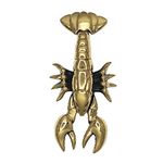 Michael Healy Designs Maine Lobster Door Knocker - Brass (Premium Size)