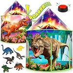 HopeRock Dinosaur Kids Tent with Ro