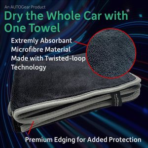 AutoGear XL Car Drying Towel – Ultra Absorbent Microfiber