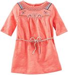 OshKosh B'Gosh Baby Girls' Embroidered, Orange, 3 Months