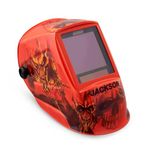 Jackson Safety Premium Graphic Welding Hood with ADF - Ultra Lightweight Auto Darkening Welding Helmet - ANSI Z87.1 (Multiple Styles)