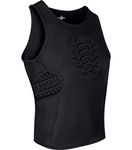 Exxact Sports Youth Baseball Chest Protector, Tank Top Sternum Chest & Ribs Guard, Softball Chest Protector Youth