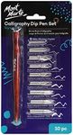 Mont Marte Calligraphy Signature Dip Pen with Assorted 9-Nibs 10 Pieces Set