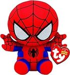 Ty Spiderman Plush, Red/blue, Regul