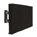 Outdoor TV Cover 55" - 58" - with Bottom Cover - 600D Water-Resistant and Dust-Resistant Material- Fits Your TV Better