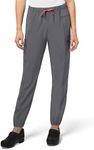 Carhartt Petite Women's Force Modern Fit Jogger Scrub Pant, Pewter, M PET