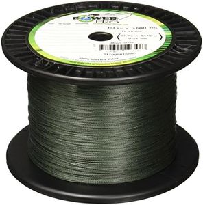 Power Pro Spectra Fiber Braided Fishing Line, Moss Green, 300YD/50LB