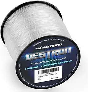 KastKing Destron Mono Fishing Line Clear 10 LB,2638YDS