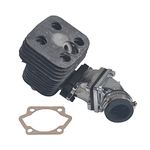 NEW cylinder w/Dio reed valve for 100cc Gas Motorized Bike machined block