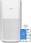 LEVOIT Smart Air Purifiers for Home Large Room, Covers up to 1588 Sq. Ft, APP Control and PM2.5 Display, H13 HEPA Filter Removes 99.97% of Particles, Allergies, Dust, Smoke, Alexa Control, White, XL