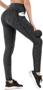 Heathyoga Fleece Lined Leggings with Pockets for Women Thermal Leggings Warm Leggings Women Winter High Waisted Yoga Pants Ink