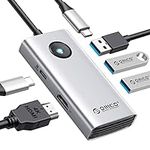 USB C Hub, ORICO 5 in 1 USB C Docki