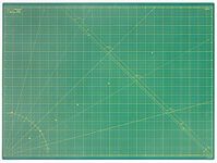 Elan Cutting Mat A0 Green, 5-Ply Craft Mat, Self-Healing Cutting Board Craft, Art Mat, Self Healing Cutting Mat 120 x 90, Dressmaking Accessories for Sewing, Quilting, and Crafting