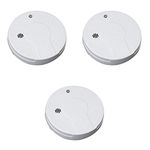 Kidde Smoke Detector Alarm | Battery Operated | Model # I9050 Pack of 3, 1 Lb