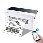 vretti Thermal Label Printer Label Printer Thermal Bluetooth Printer Machine 4x6 for Shipping Label Postage Label Compatible with Windows,Mac OS and Linux Systems