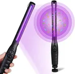 UV Light Sanitizer, UV Sanitizer Lamp Portable Travel UV Light Sanitizer Wand (Black)