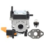 Hipa SS30 Carburetor Fit for Ryobi SS30 TP30 30cc 985893001 Engine Brush Cutter Trimmer Walbro WYC-9-1 P31 Carburetor with Primer Bulb Gasket Kit Parts