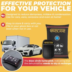 GADLANE Reusable Dehumidifier 2-Pack – Moisture Absorber Set